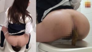 最近の女子校生はウンコの仕方が変だな～