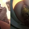 急にトイレする女性