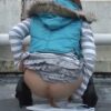 排便自撮り女子